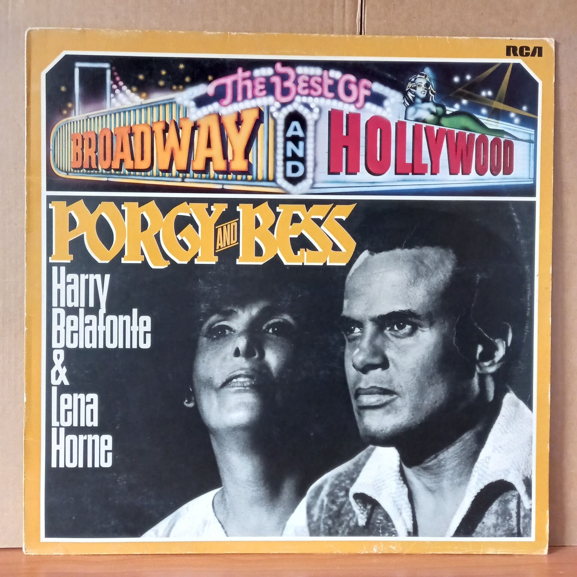 THE BEST OF BROADWAY AND HOLLYWOOD - PORGY AND BESS / HARRY BELAFONTE & LENA HORNE (1976) - LP 2.EL PLAK