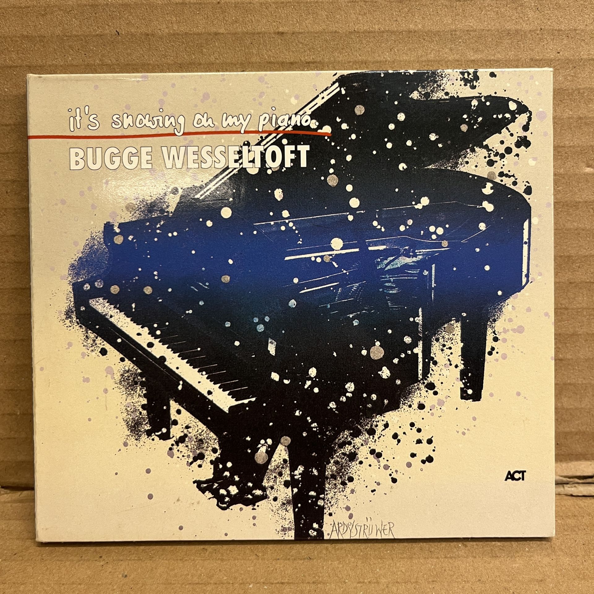 BUGGE WESSELTOFT – IT'S SNOWING ON MY PIANO (1997) - CD ACT DIGIPAK 2.EL