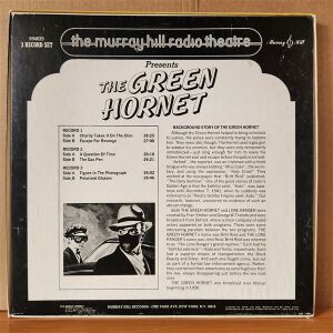 THE MURRAY HILL RADIO THEATRE PRESENTS: THE GREEN HORNET (1976) - 3LP 2.EL PLAK