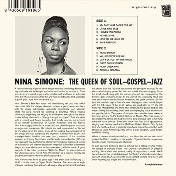 NINA SIMONE – CLASSIC HITS / THE QUEEN OF SOUL-GOSPEL-JAZZ (2018) - CD DIGIPACK SIFIR