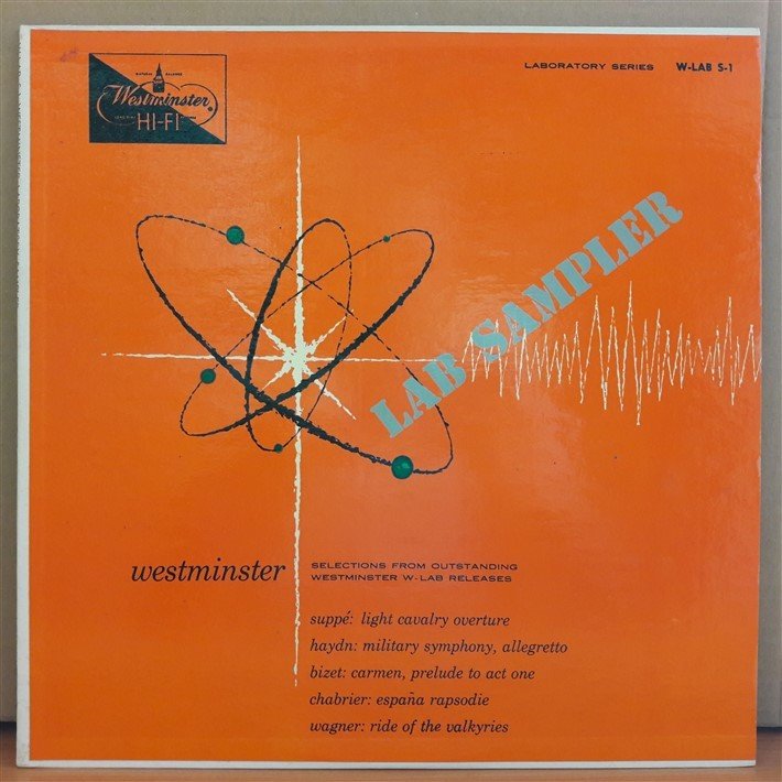 LAB SAMPLER WESTMINSTER RECORDS - LP 2.EL PLAK