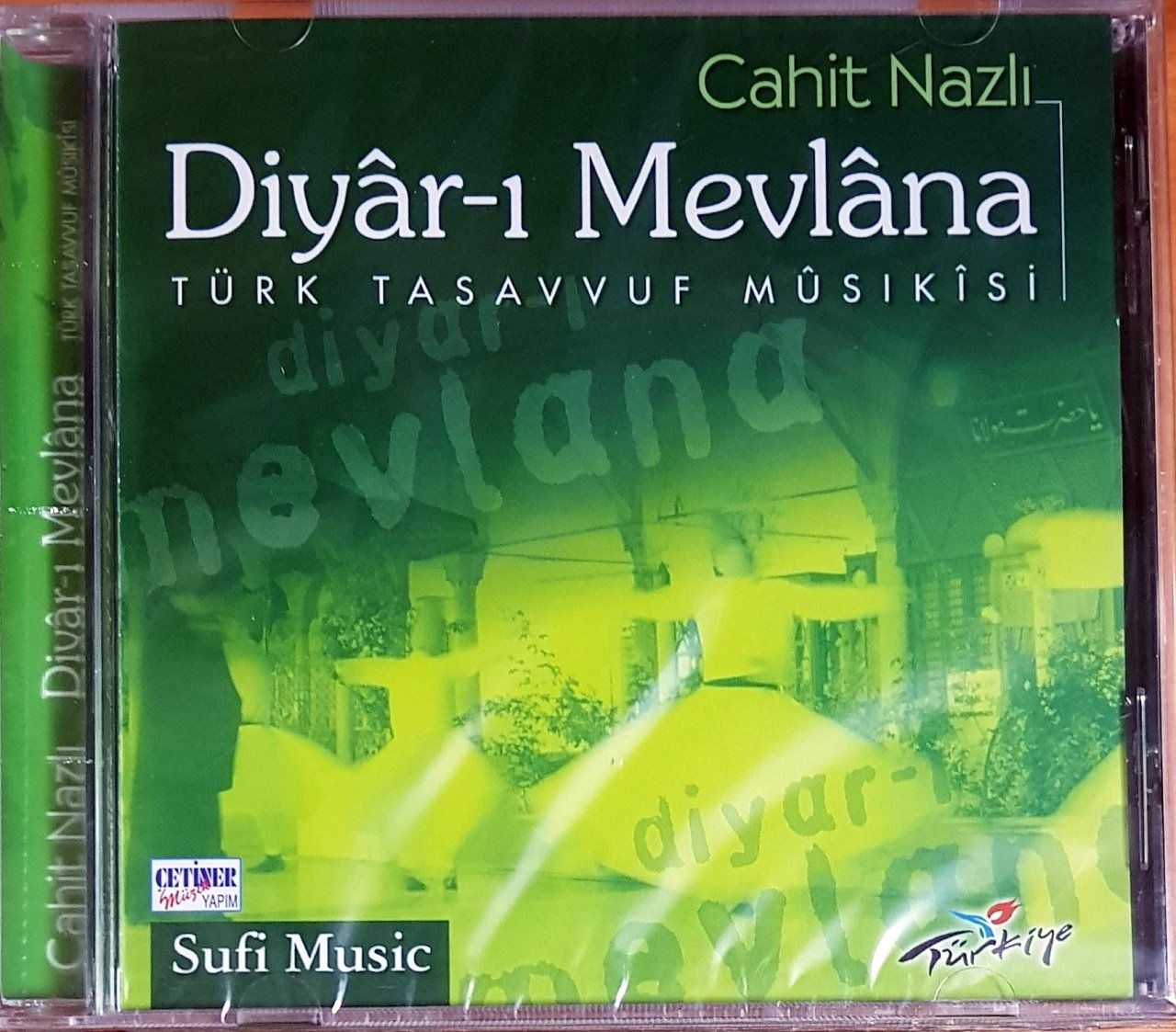 CAHİT NAZLI - DİYAR-I MEVLANA / TÜRK TASAVVUF MUSİKİSİ / SUFI MUSIC (2003) ÇETİNER MÜZİK CD SIFIR