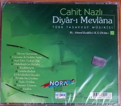 CAHİT NAZLI - DİYAR-I MEVLANA / TÜRK TASAVVUF MUSİKİSİ / SUFI MUSIC (2003) ÇETİNER MÜZİK CD SIFIR