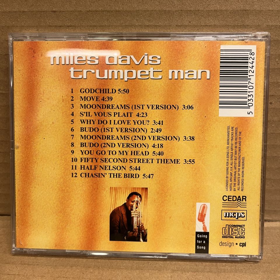 MILES DAVIS – TRUMPET MAN (2002) - CD 2.EL