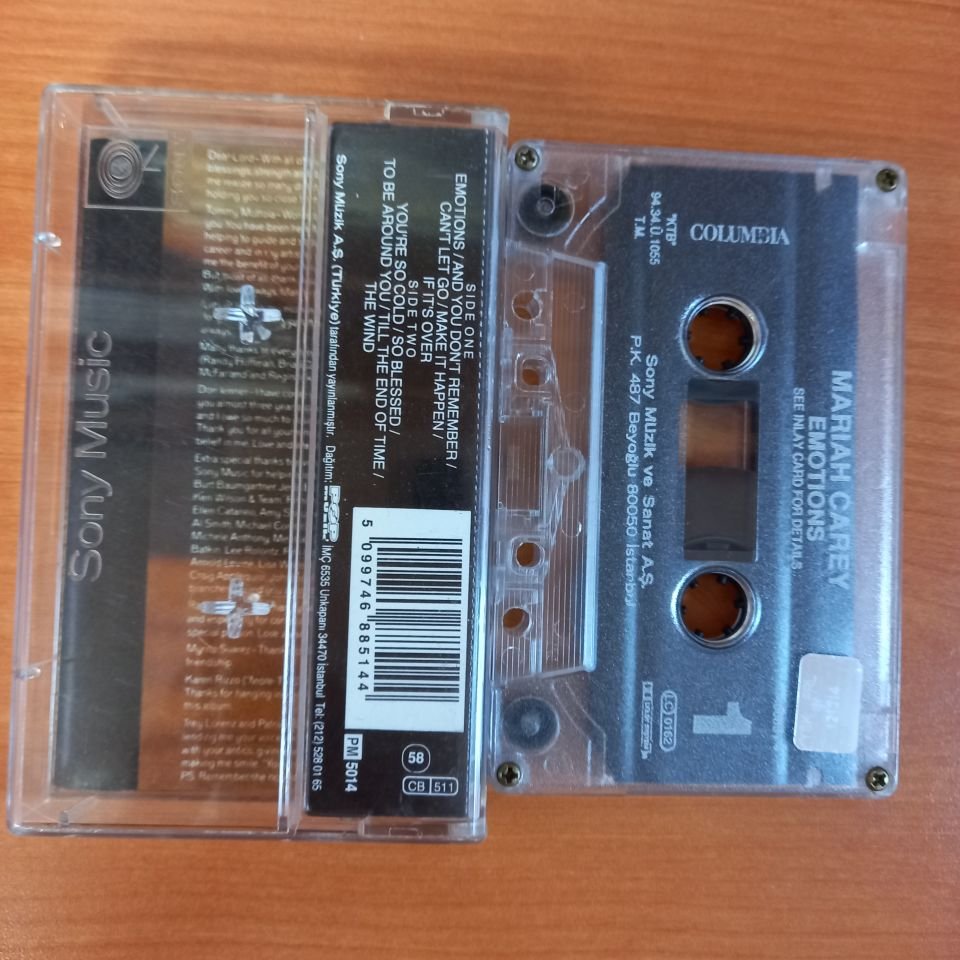 MARIAH CAREY - EMOTIONS (1991) - KASET 2.EL