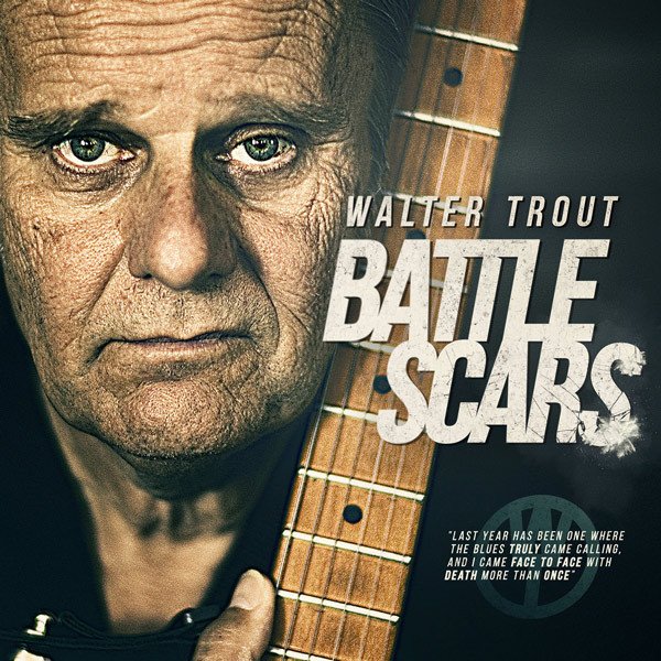 WALTER TROUT - BATTLE SCARS (2015) - 2LP PLAK SIFIR