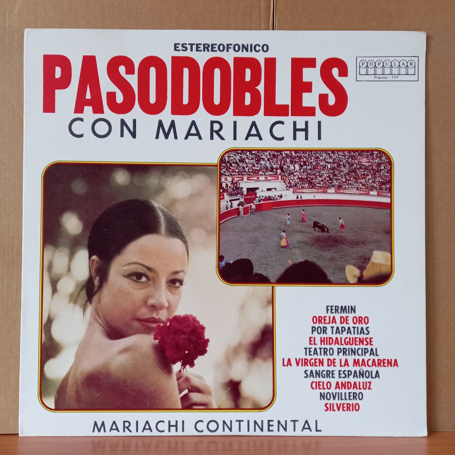 PASODOBLES CON MARIACHI / MARIACHI CONTINENTAL (1978) - LP 2.EL PLAK