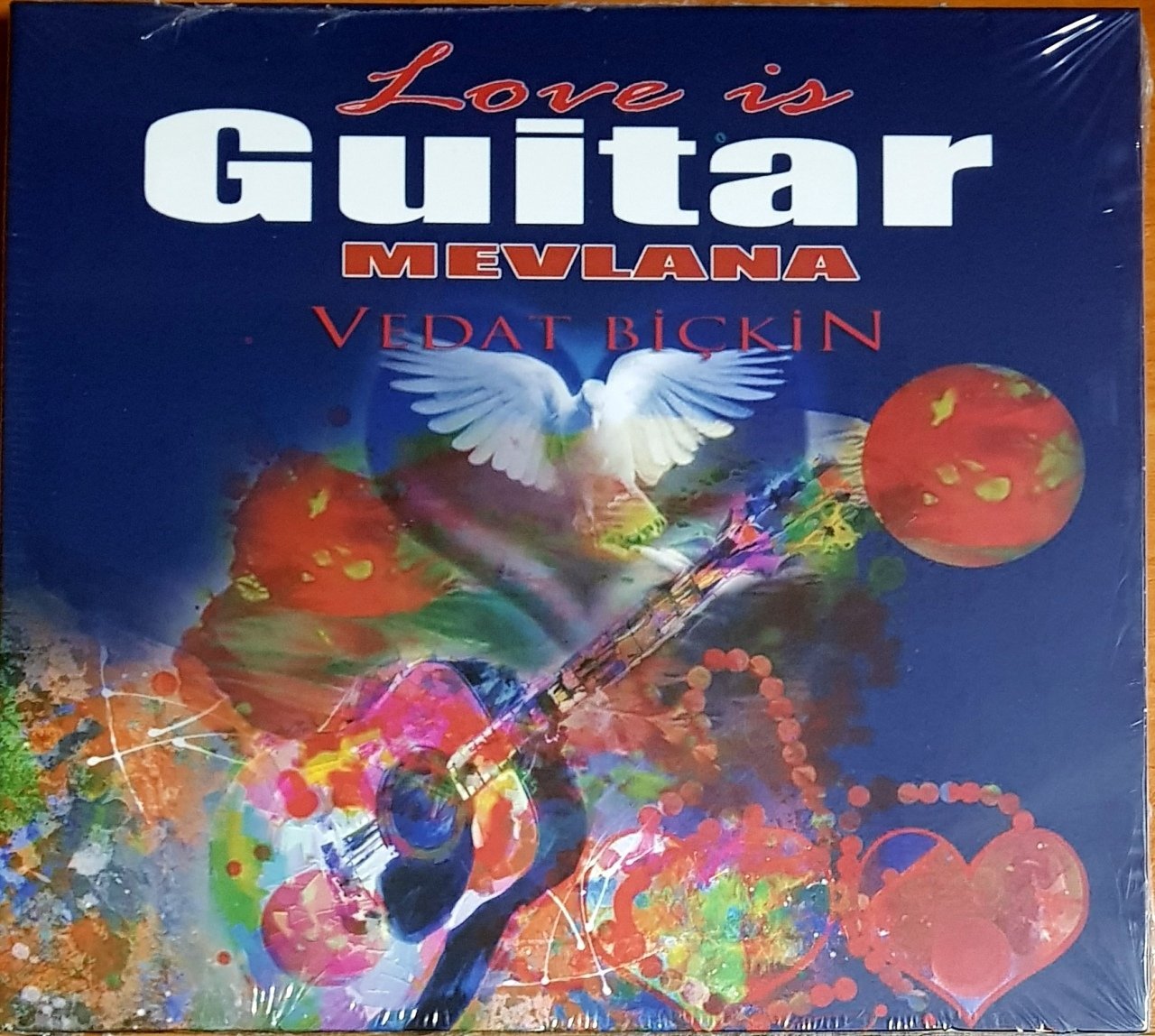 VEDAT BİÇKİN - LOVE IS GUITAR / MEVLANA (2012) MEM MÜZİK CD SIFIR