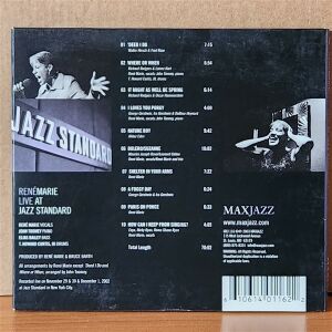 RENÉ MARIE – LIVE AT THE JAZZ STANDARD (2003) - CD 2.EL