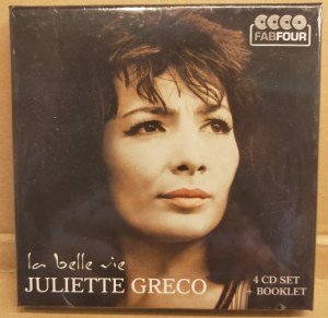 JULIETTE GRÉCO – LA BELLE VIE (2013) 4 x CD BOX SET SIFIR