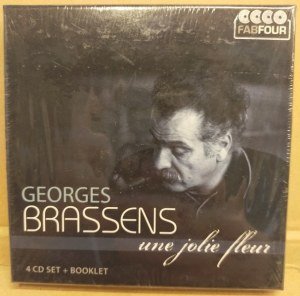 GEORGES BRASSENS – UNE JOLIE FLEUR (2010) 4 x CD BOX SET SIFIR