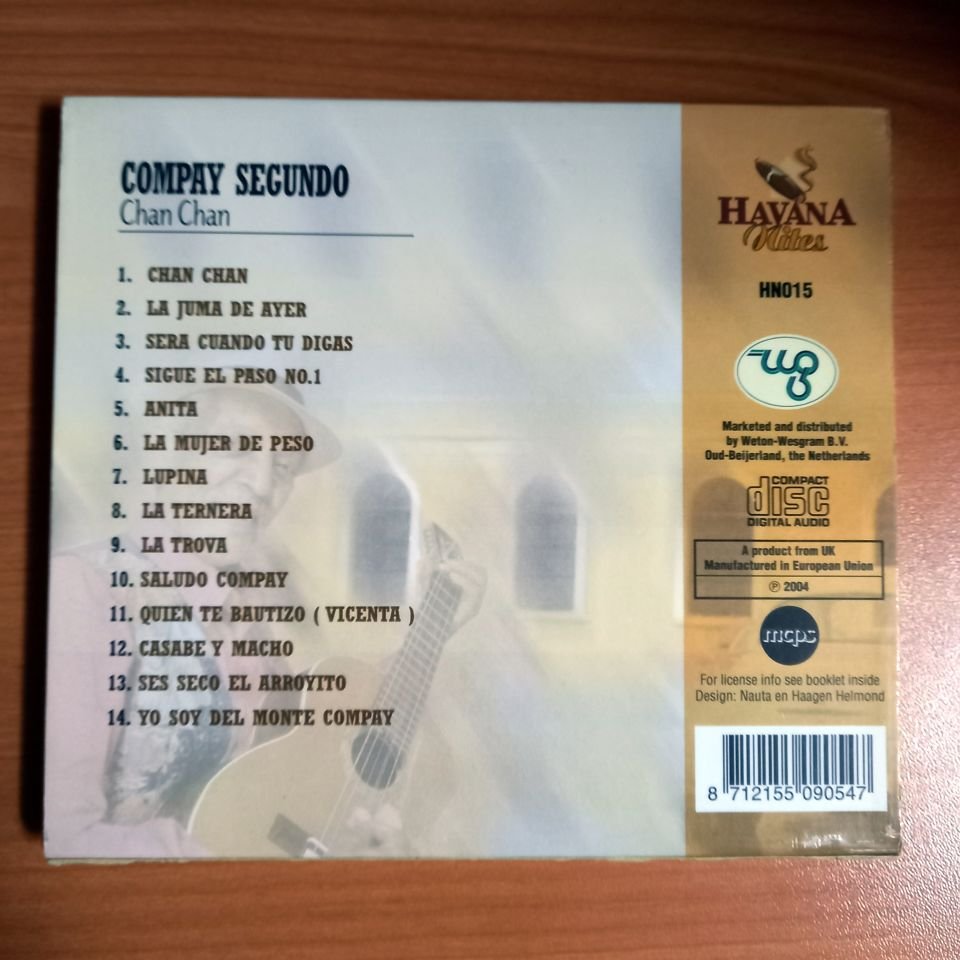 COMPAY SEGUNDO – CHAN CHAN (2004) - CD 2.EL