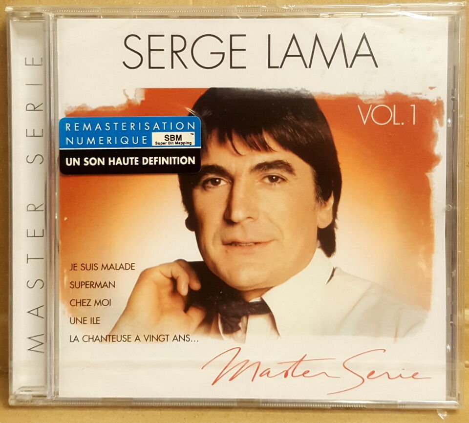 SERGE LAMA - SERGE LAMA / PODIS MASTER SERIE (1998) - CD COMPILATION JEWEL CASE SIFIR