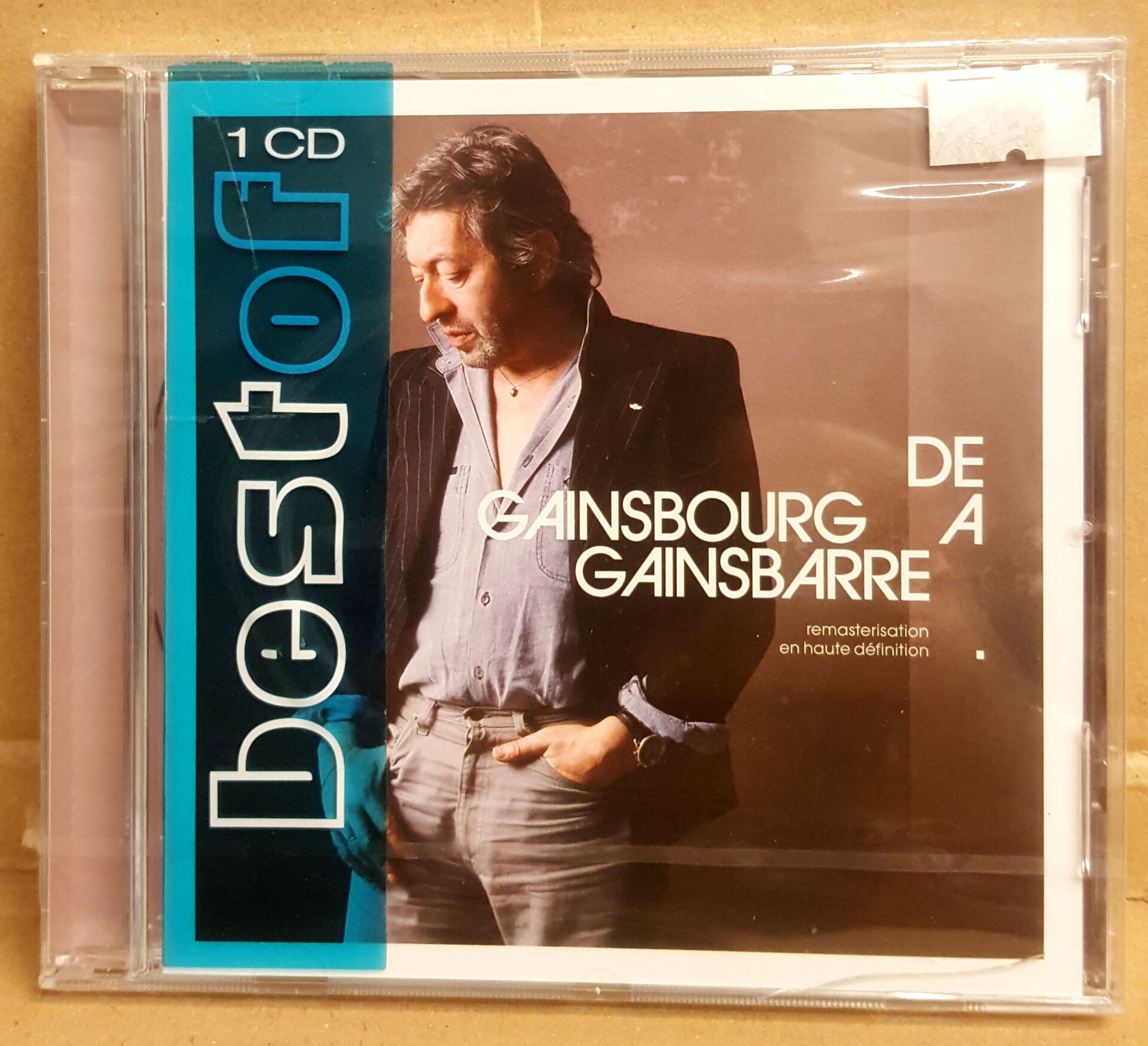 SERGE GAINSBOURG - DE GAINSBOURG A GAINSBARRE (2004) - CD COMPILATION JEWEL CASE AMBALAJINDA SIFIR