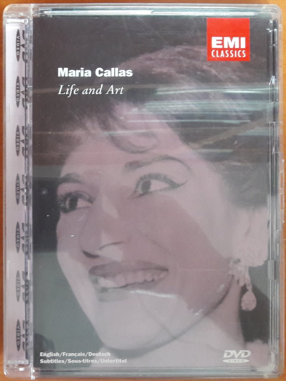 MARIA CALLAS LIFE AND ART (1999) - BELGESEL - JEWELCASE DVD 2.EL