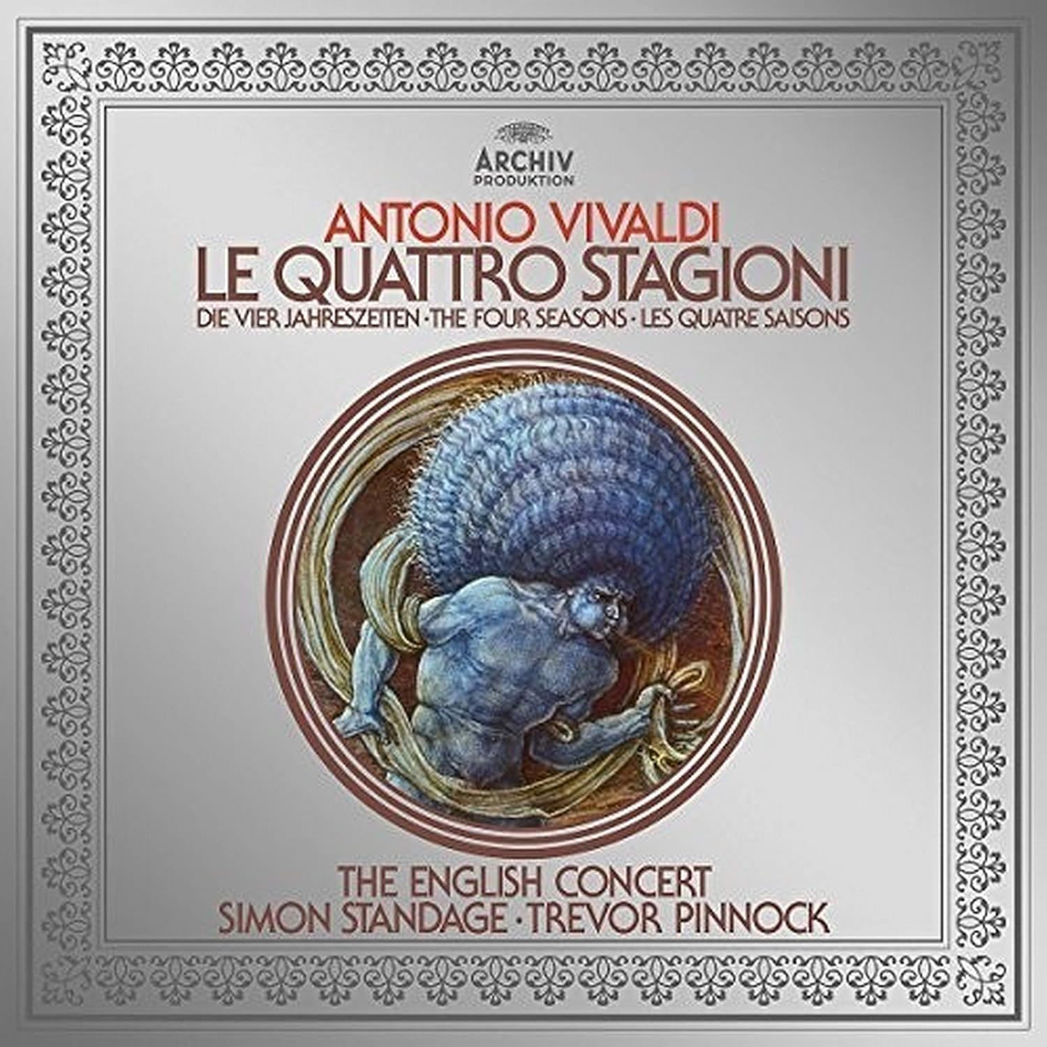VIVALDI - LE QUATTRO STAGIONI /THE FOUR SEASON SIMON STANDAGE / TREVOR PINNOCK (1982) - LP 180GR 2018 EDITION SIFIR PLAK
