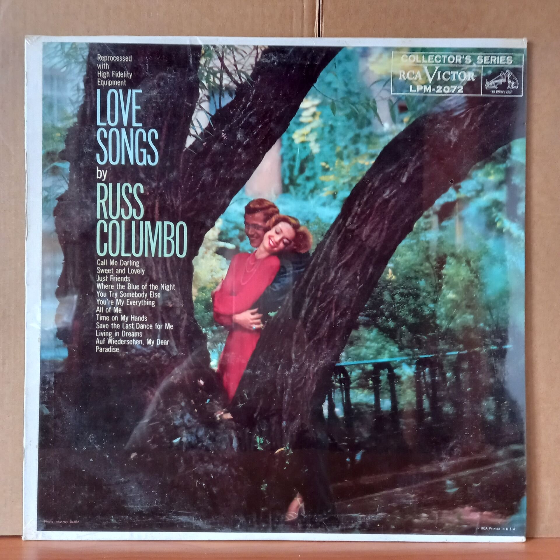 RUSS COLUMBO – LOVE SONGS BY RUSS COLUMBO (1959) - LP DÖNEM BASKISI SIFIR PLAK