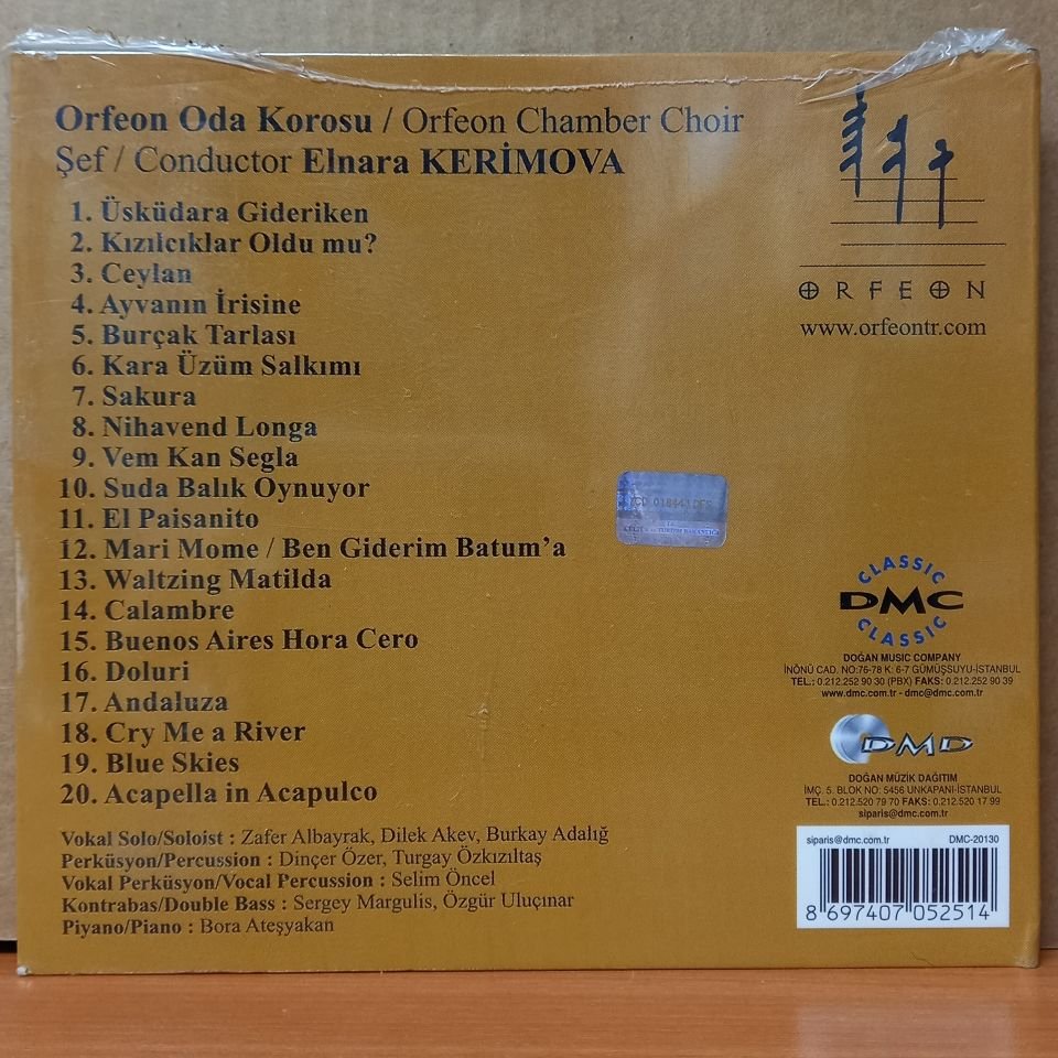 ORFEON ODA KOROSU / ŞEF: ELNARA KERIMOVA - CD SIFIR