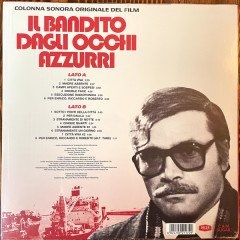 ENNIO MORRICONE - IL BANDITO DAGLI OCCHI AZZURRI / BLUE EYED BANDIT (1982) - LP BLUE COLOURED 2021 EDITION SIFIR PLAK