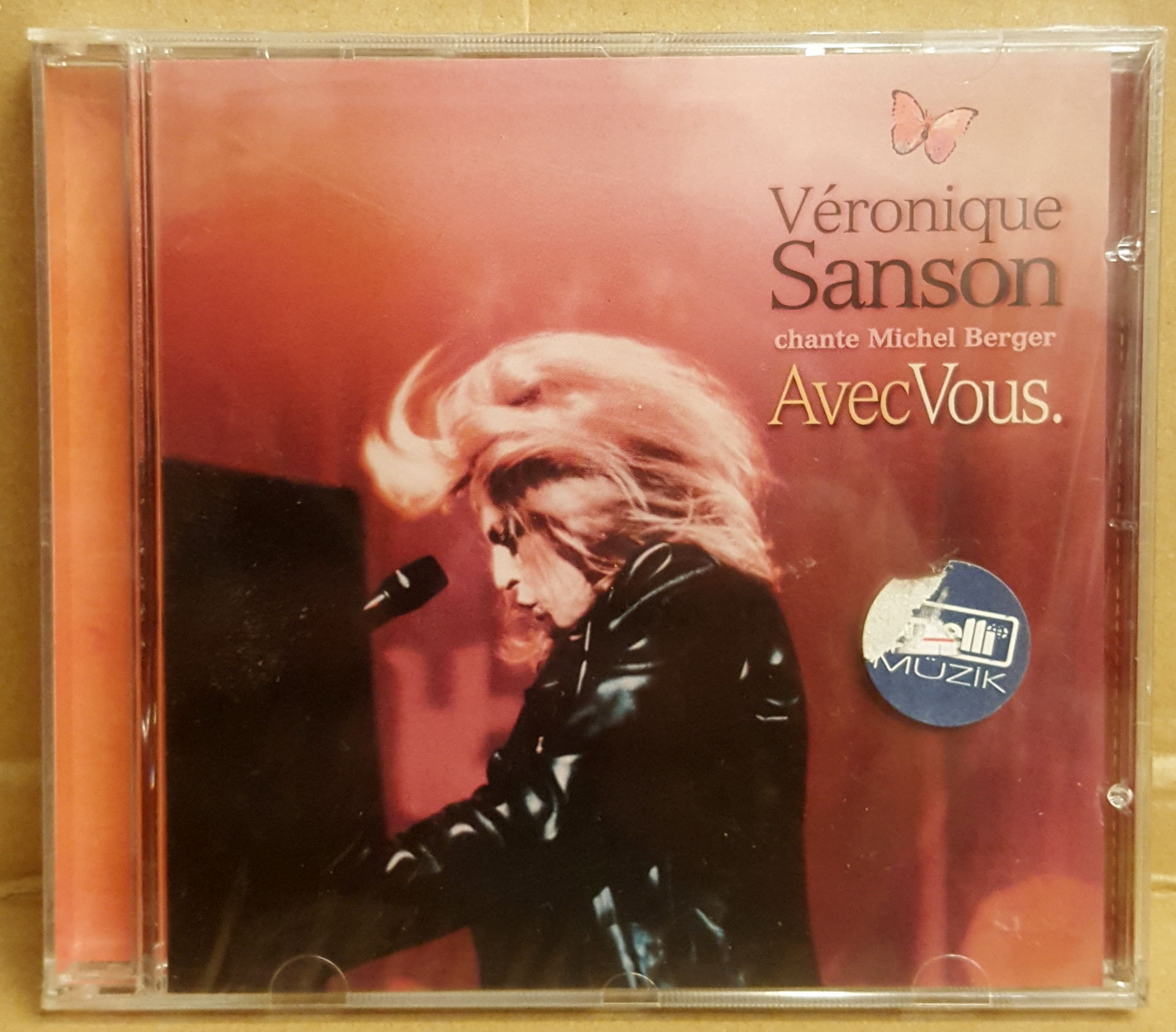 VERONIQUE SANSON - AVEC VOUS / LIVE (2000) - CD FRENCH POP CHANSON 2.EL