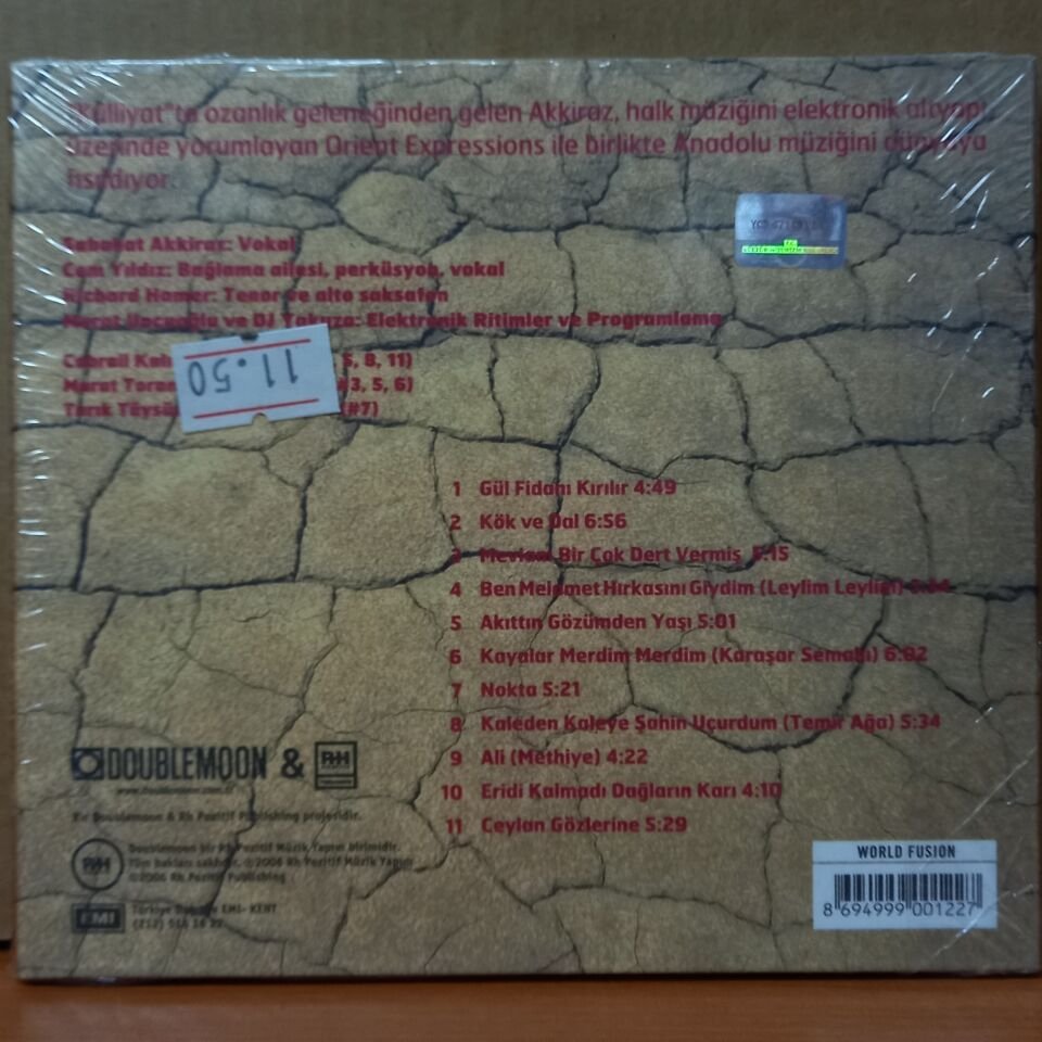 SABAHAT AKKİRAZ - ORIENT EXPRESSIONS / KÜLLİYAT (2006) - CD SIFIR