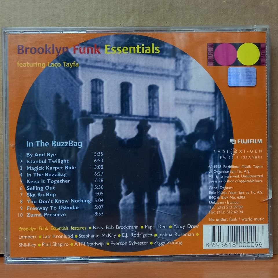 BROOKLYN FUNK ESSENTIALS FEATURING LAÇO TAYFA – IN THE BUZZBAG (1998) - CD 2.EL