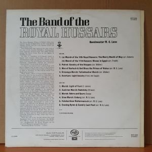 THE BAND OF THE ROYAL HUSSARS (1971) - LP 2.EL PLAK