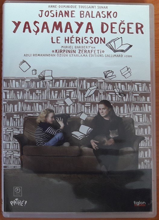 YAŞAMAYA DEĞER - LE HÉRISSON - JOSIANE BALASKO - DVD 2.EL (MURIEL BARBERY)