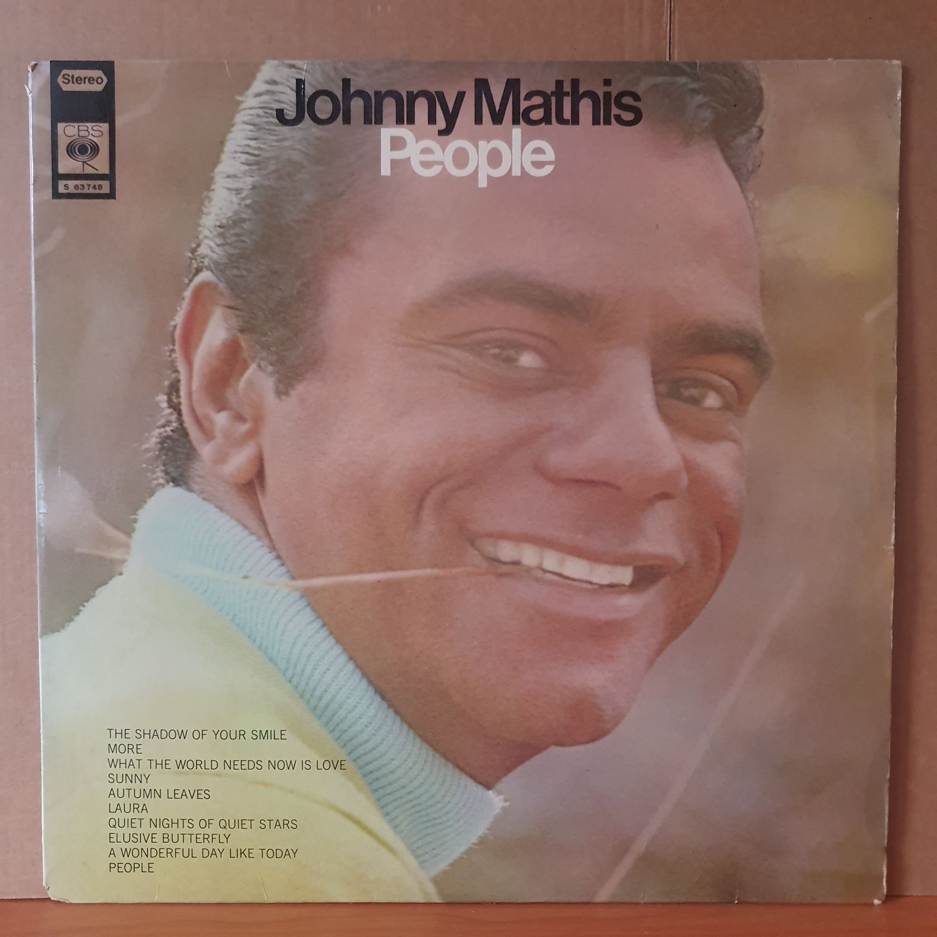 JOHNNY MATHIS - PEOPLE (1969) - LP 2.EL PLAK