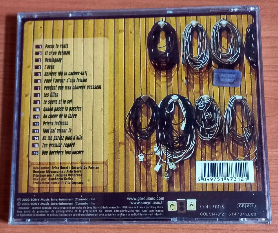 GAROU – REVIENS (2003) - CD 2.EL