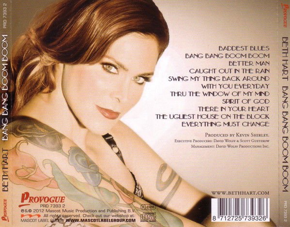 BETH HART – BANG BANG BOOM BOOM (2012) - CD SIFIR