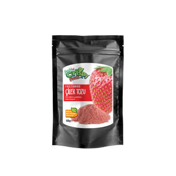 Freeze-Dried Çilek Tozu 60g