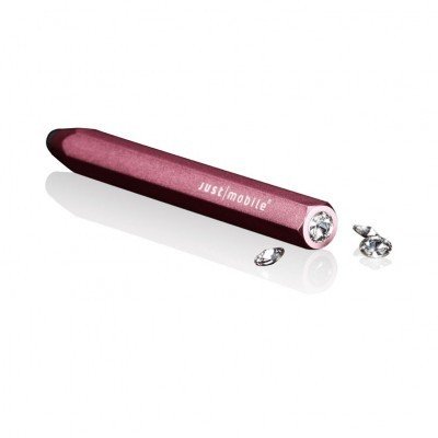 Just Mobile Swarovski Taşlı Limited Edition Alupen iPhone, iPod touch, iPad Stylus Kalem (Pembe)