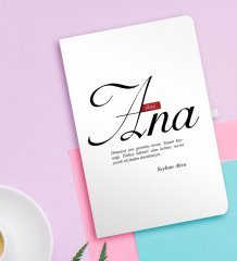 Kişiye Özel Mânâ Ana Beyaz Defter