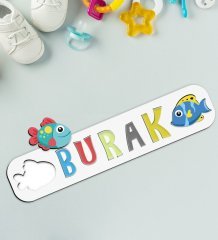 BK Toys Çocuklara Özel İsimli Ahşap Eğitici Yapboz Puzzle-8