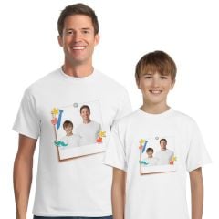Baba Oğul Takım Tişört (Babalar Günü Temalı) 001