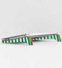 BK Gift Taşınabilir Ahşap Yeşil Beyaz Notebook Laptop Standı