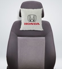 BK Gift Honda Tasarımlı Kare Araç Koltuk Yastığı-1