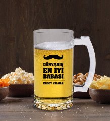Babalar Gününe Özel Dünyanın En İyi Babası Bira Bardağı - 2