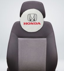 BK Gift Honda Tasarımlı Yuvarlak Araç Koltuk Yastığı-1