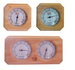 Sauna Ahşap Termometre ve Higrometre