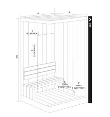 Shower Sedna Ev Tipi Sauna