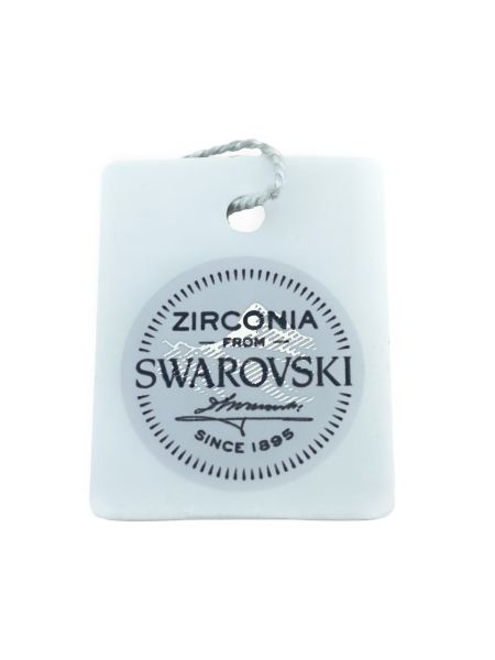 Swarovski Sertifikalı Baget Tek Taş 925 Gümüş Yüzük