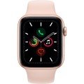 Apple Watch Seri 5 44mm GPS Gold Alüminyum Kasa ve Pink Sand Spor Kordon MWVE2TU/A