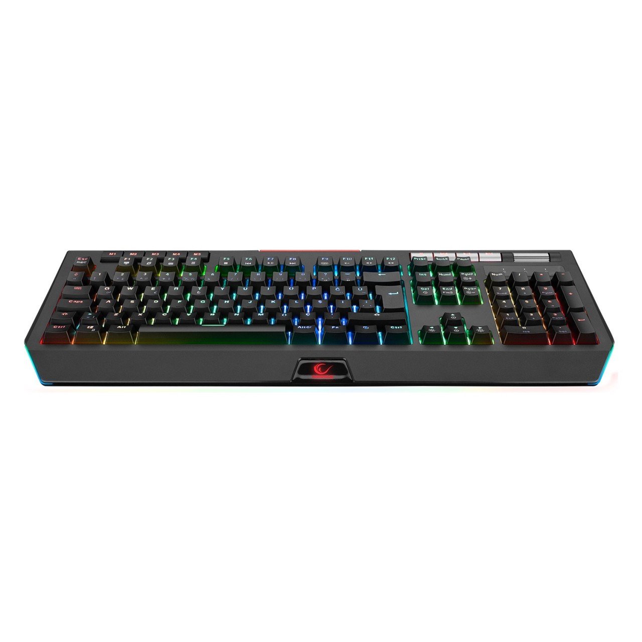 Rampage KB-R105 Exhero Full RGB Outemu Red Switch Makrolu Mekanik Klavye