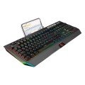 Rampage KB-R105 Exhero Full RGB Outemu Red Switch Makrolu Mekanik Klavye