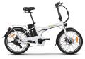 Soultech BIKE-001 Elektrikli Katlanır Bisiklet Beyaz