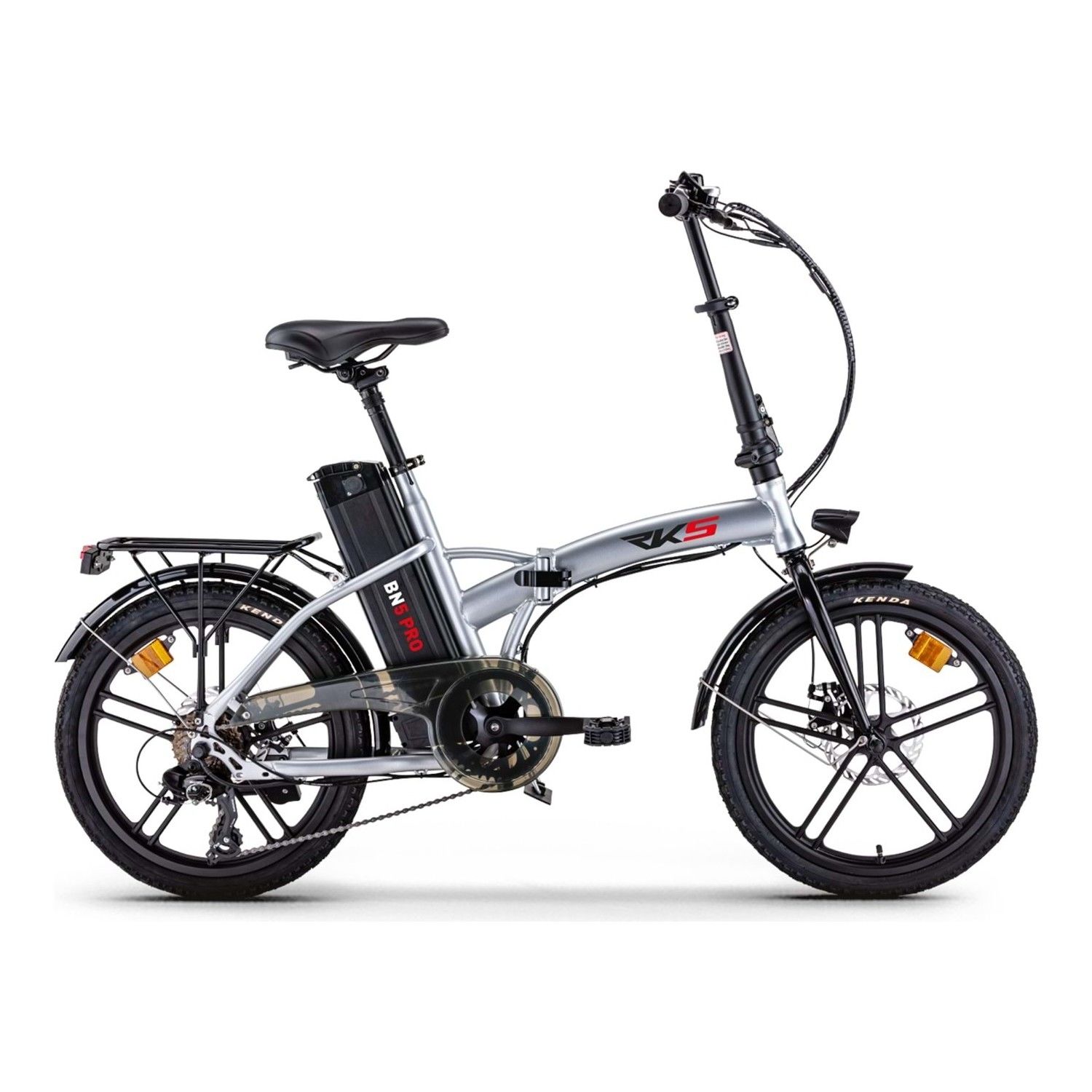 Rks Bn5 Pro Pedal Destekli Elektrikli Bisiklet (Gri)