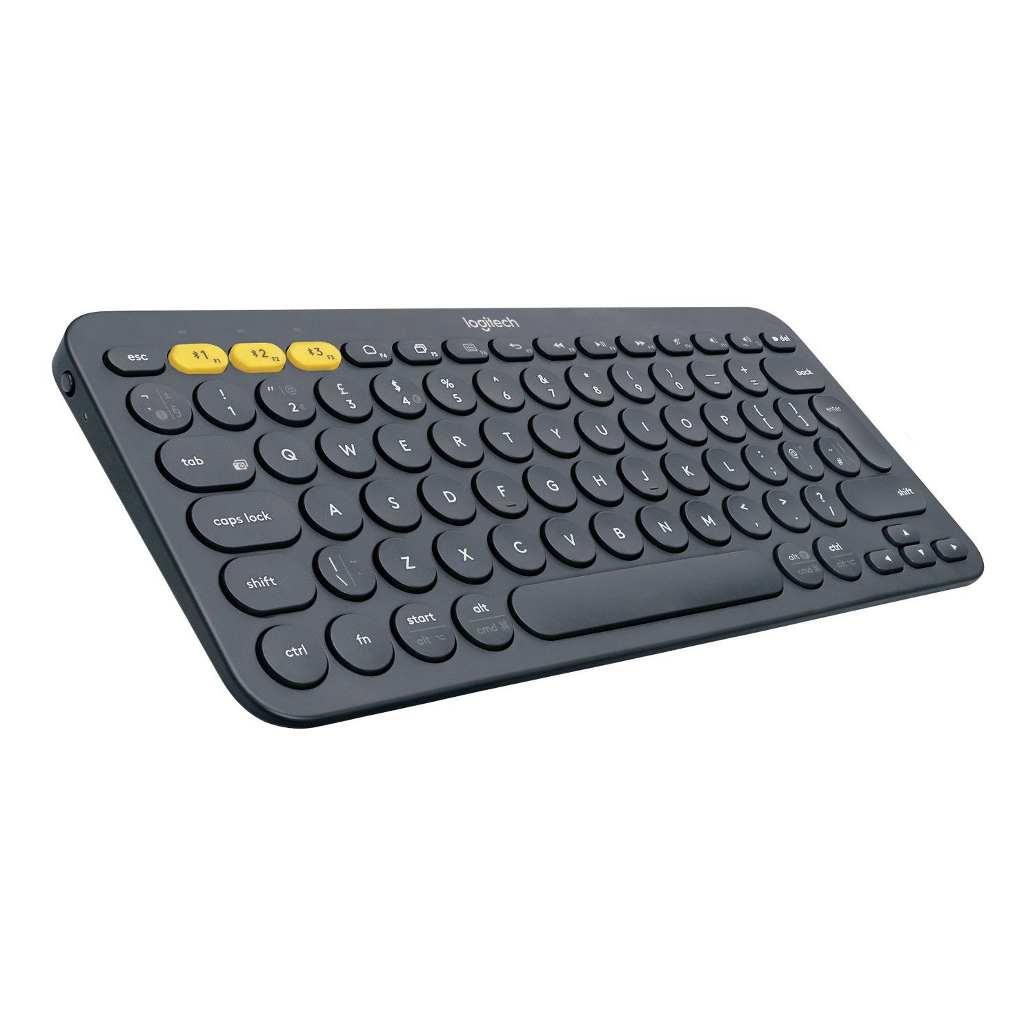 Logitech K380 Kompakt Kablosuz Bluetooth Türkçe Klavye - Siyah