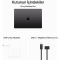 Apple MacBook Pro M3 Max 36GB 1TB SSD macOS 16'' Taşınabilir Bilgisayar Uzay Siyahı MRW33TU/A